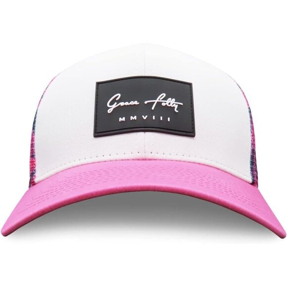 ✨ Grace Folly Baseball Cap Men Pink Beach Trucker Snapback Summer Fashion Hats - Picture 6 of 7